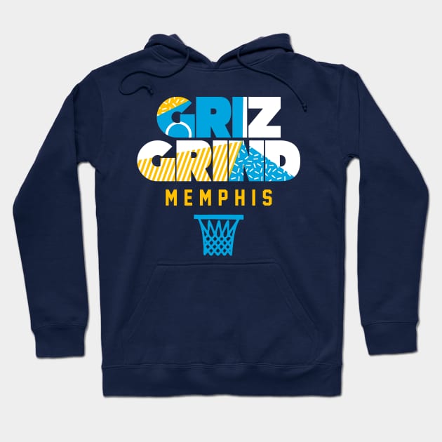 Memphis Basketball Grind Hoodie by funandgames